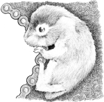 Artwork --- My Little Hamster is Helping Me Repair My Bike (Animal Rights and Animal Equality Directory | Description : This image came from http://www.RadicalGraphics.or... | Tags : Bike Chain, Bicycle Chain, Roller Chain, Chain, Ge...) ::: By Radical Graphics (About: All material posted here originally appeared at ht... | Ideals: Anarchy, Animal Liberation, Anti-America, Anti-Bio...)