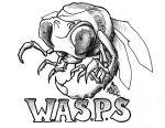 Artwork --- WASPS: Ready to Protect the Hive from Human Indecency (Animals and Creatures Directory | Description : This image came from http://www.RadicalGraphics.or... | Tags : Wasp, Hornet, Flying, Wings, Stinger, Claws, Insec...) ::: By Radical Graphics (About: All material posted here originally appeared at ht... | Ideals: Anarchy, Animal Liberation, Anti-America, Anti-Bio...)