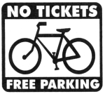 Artwork --- If You Ride a Bike: No Tickets and Free Parking (Bicycles and Bike Culture Directory | Description : This image came from http://www.RadicalGraphics.or... | Tags : No Tickets, Free Parking, Tickets, Parking, Bicycl...) ::: By Radical Graphics (About: All material posted here originally appeared at ht... | Ideals: Anarchy, Animal Liberation, Anti-America, Anti-Bio...)