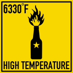 Artwork --- 6330 Degree Fahrenheit, High Temperature for Cops (Revolution and Revolt Directory | Description : This image came from http://www.RadicalGraphics.or... | Tags : Fire, Bottle, Molotov, Molotov Cocktail, Star, 633...) ::: By Radical Graphics (About: All material posted here originally appeared at ht... | Ideals: Anarchy, Animal Liberation, Anti-America, Anti-Bio...)