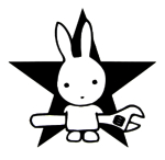 Artwork --- This Bunny Rabbit is Ready to Organize the Workers' Revolution Against State Power (Sabotage and Subversion Directory | Description : This image came from http://www.RadicalGraphics.or... | Tags : Bunny, Rabbit, Wrench, Bunny Rabbit, Tool, Star, B...) ::: By Radical Graphics (About: All material posted here originally appeared at ht... | Ideals: Anarchy, Animal Liberation, Anti-America, Anti-Bio...)