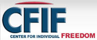 Image from Center for Individual Freedom (CFIF) Homepage