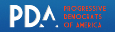 Image from the Progressive Democrats of America (PDA) Homepage