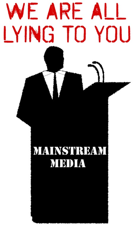'the mainstream news will tell you everything that helps capitalism thrive' by Punkerslut