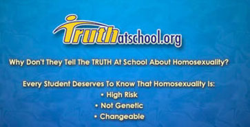 Image from the Truth At School Homepage