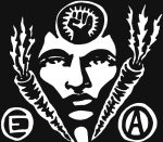 Artwork --- Environmentalism and Anarchy Promise a Healthier, Brighter World for Humanity and the Planet's Creatures (Anarchy and Anarchism Directory | Description : This image came from http://www.RadicalGraphics.or... | Tags : Circled A, Circled E, A, E, Carrot, Carrots, Fist,...) ::: By Radical Graphics (About: All material posted here originally appeared at ht... | Ideals: Anarchy, Animal Liberation, Anti-America, Anti-Bio...)
