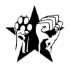 Animal Paw and Human Fist: Together For Animal Liberation (by Radical Graphics) --- Description: This image came from http://www.RadicalGraphics.org/.Keywords: Paw, Fist, Raised Fist, Star, Animal, Human, Liberation, Emancipation, Resistance, Animal Rights, Animal Revolution, Animal Rights Revolution.