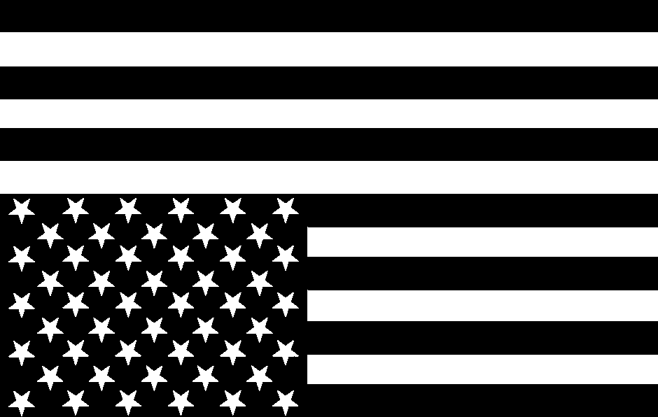 An Upside Down American Flag To Represent The Distress Caused By Our Government By Radical Graphics