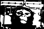Artwork --- Vivisection of a Monkey, or the Systematic Torture of a Creature for a Pharmaceutical Corporation (Anti-Vivisection and Anti-Animal Experimentation Directory | Description : This image came from http://www.RadicalGraphics.or... | Tags : Monkey, Vivisection, Torture, Experiment, Experime...) ::: By Radical Graphics (About: All material posted here originally appeared at ht... | Ideals: Anarchy, Animal Liberation, Anti-America, Anti-Bio...)