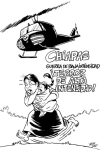 Artwork --- The People of Chiapas, Mexico are Regularly Victimized by State Oppression (Zapatistas and EZLN Directory | Description : This image came from http://www.RadicalGraphics.or... | Tags : Chiapas, Mexico, Helicopter, American Flag, Stars ...) ::: By Radical Graphics (About: All material posted here originally appeared at ht... | Ideals: Anarchy, Animal Liberation, Anti-America, Anti-Bio...)